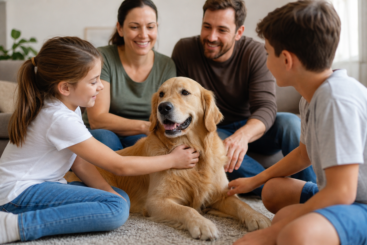 Best First Dog for a Family: How to Choose the Right Breed: finding your first family dog responsibly