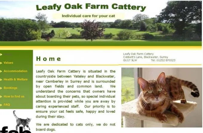 Leafy Oak Farm Cattery, Camberley - Photo 3 of 4