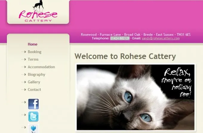 Rohese Cattery, Rye - Photo 2 of 2