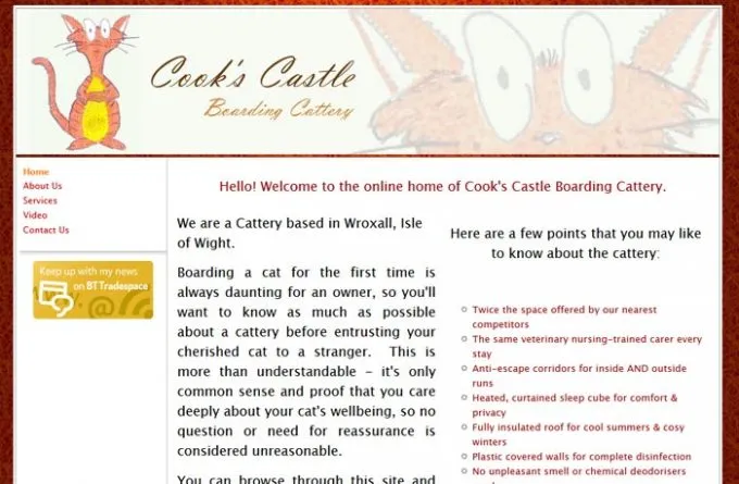 Cook’s Castle Boarding Cattery, Ventnor - Photo 3 of 4