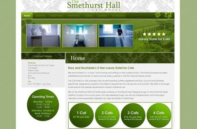 The Smethurst Hall Cat Hotel, Bury - Photo 2 of 2